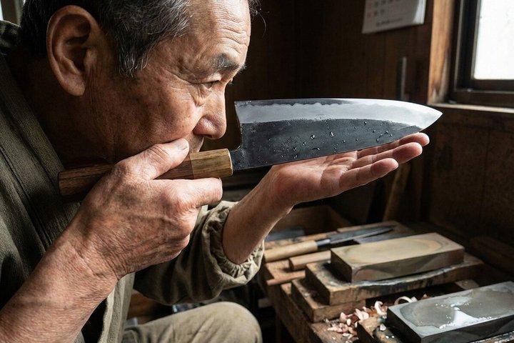 Kyoto Japanese Knife Sharpening Workshop in Arashiyama