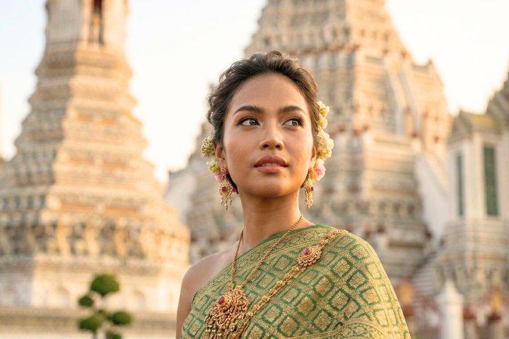Wat Arun Experiencia de traje tradicional tailandés