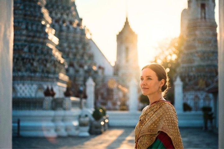 Wat Arun Experiencia de traje tradicional tailandés