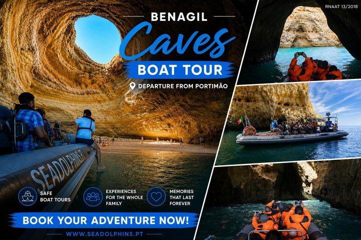 Benagil Caves Boat Tour from Portimão – Small Group