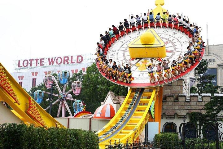 Entradas de entrada a Seoul Lotte World Adventure con opciones