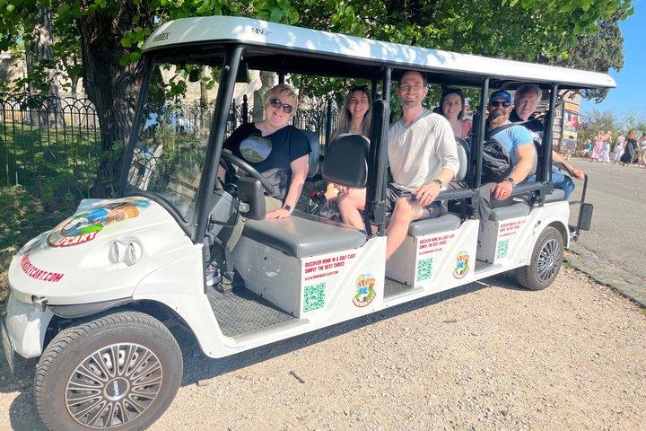 Rome: Privé/Groupe 4 Heures Golf Chariot Visite