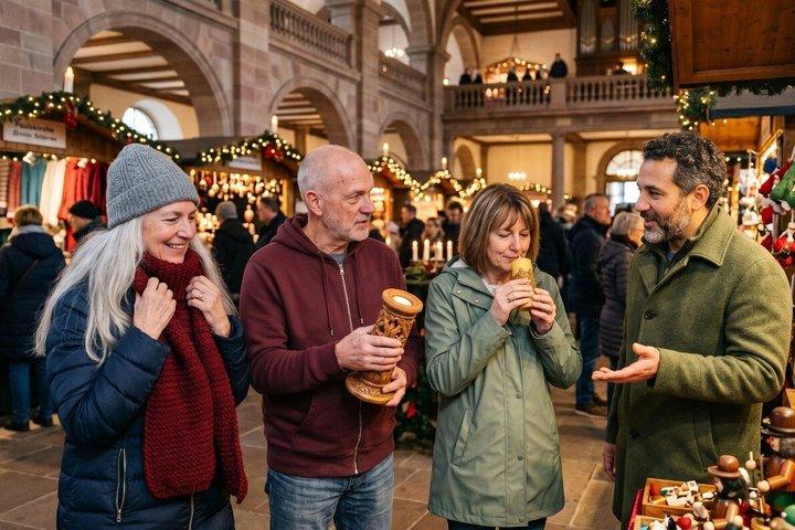 Visite privée historique de Noël à pied à Francfort