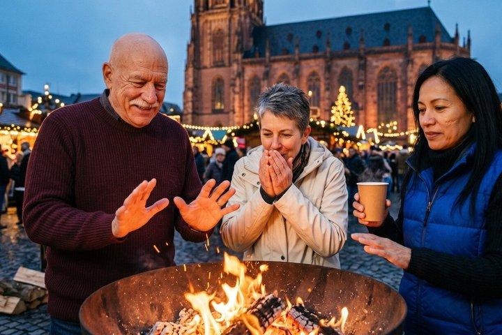 Visite privée historique de Noël à pied à Francfort