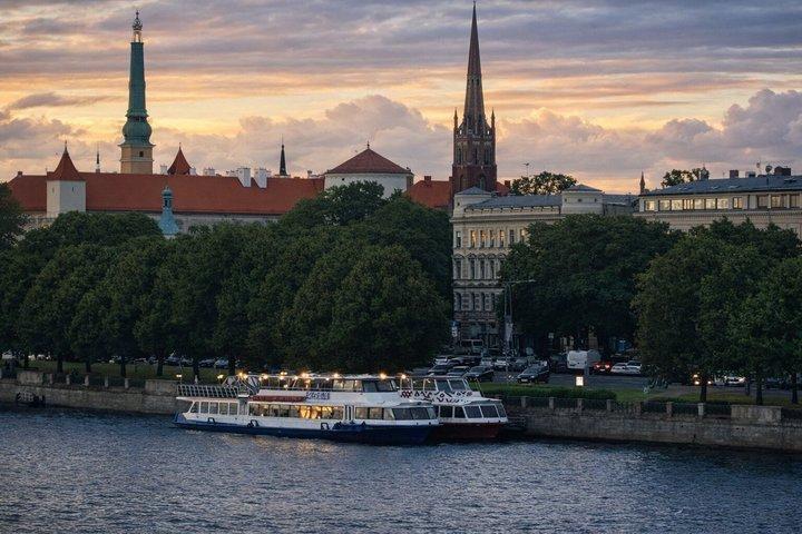 Golf van Riga Sunset Boat 2,5 uur Cruise
