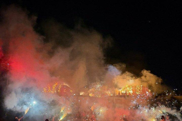 プライベートでのプラーンバナン夕日とラーマーヤナバレエ鑑賞付きディナー