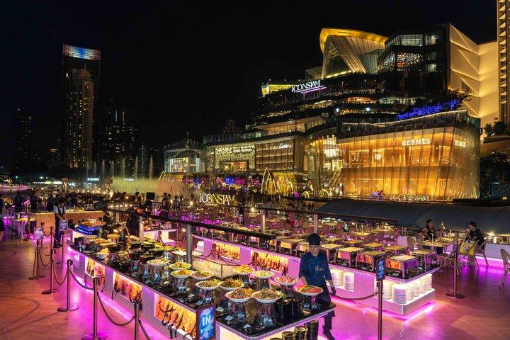 Bangkok Super Galaxy Lyxig middagskryssning på Chao Phraya River