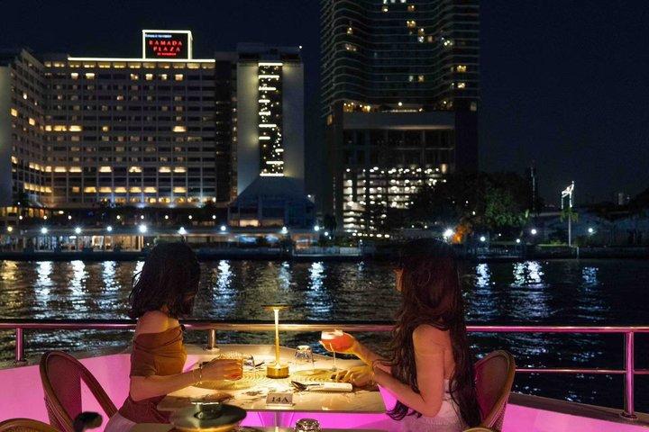 Bangkok Super Galaxy Lyxig middagskryssning på Chao Phraya River