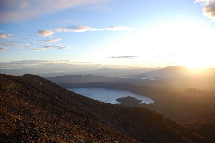 Santa Ana-vulkanen og Lake Coatepeque