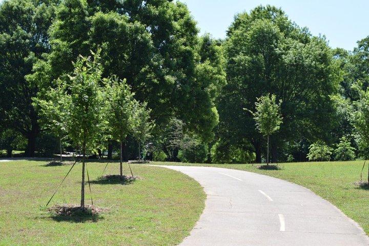 アトランタの緑地と公園でE-バイクツアー