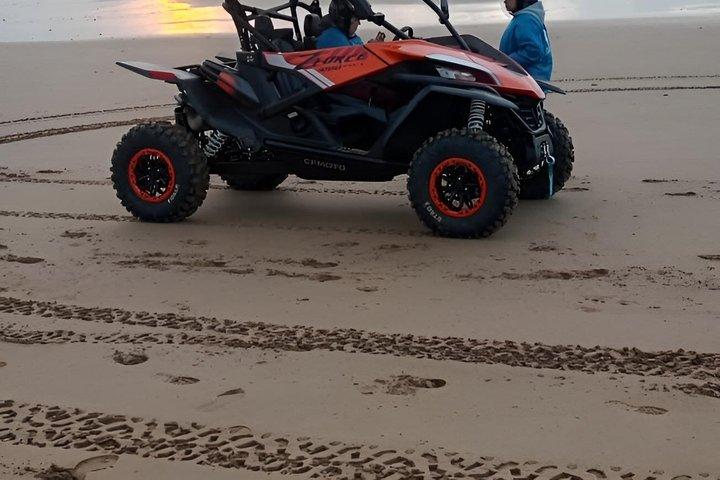 1 timmes buggyäventyr i Essaouira: strand, sanddyner och skogstur