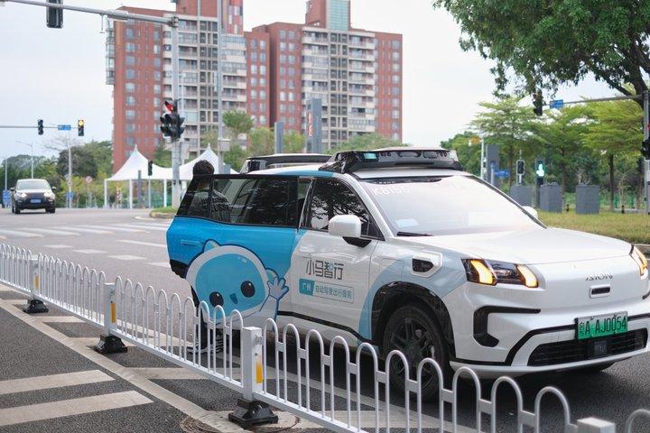 Guangzhou: Selvkørende Robotaxi oplevelse med guide