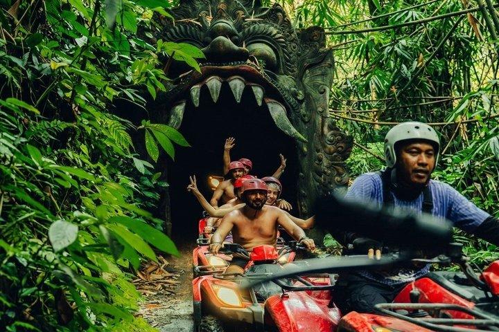 Ubud: ATV Quad Bike, White Water Rafting og Monkey Forest Tour