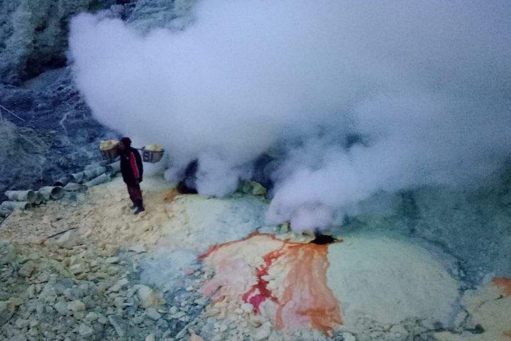 Mount Ijen Volcano Blue Fire Experience from Bali