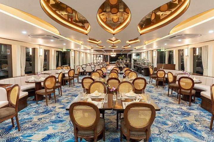 ハノイからハロン湾：シンフォニー5-スタークルーズ、ランチ＆絶景