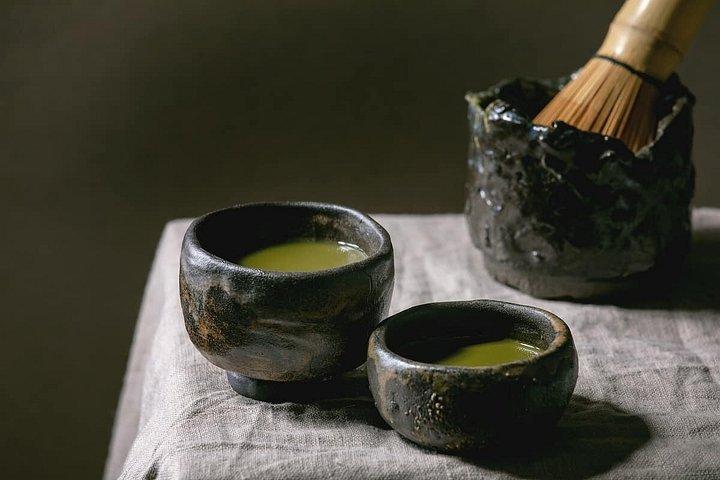抹茶と庭で楽しむ京都プライベート禅(英語)