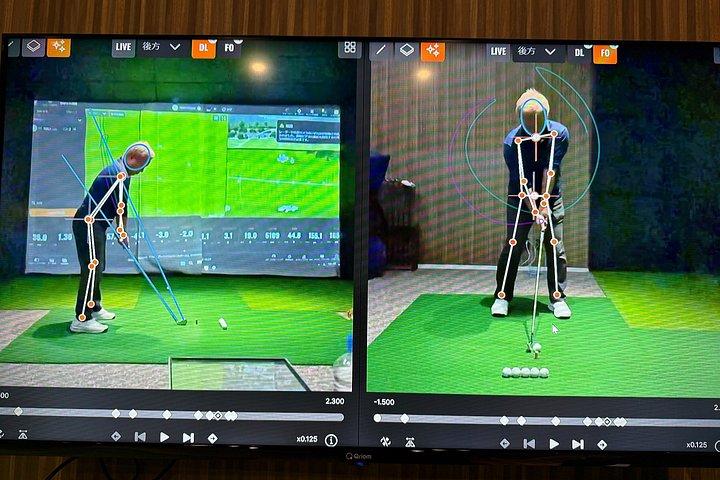プライベート屋内ゴルフ 新宿 トラックマン4＋レンタル込み（60分）