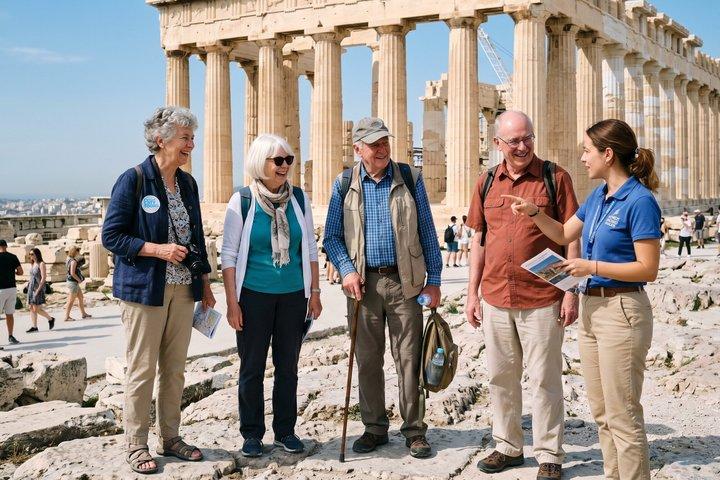 Visite historique privée d'Athènes des sites antiques