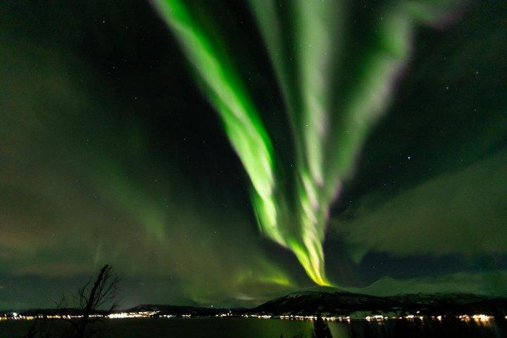 Tromsø : 軽食と写真でオーロラ追跡