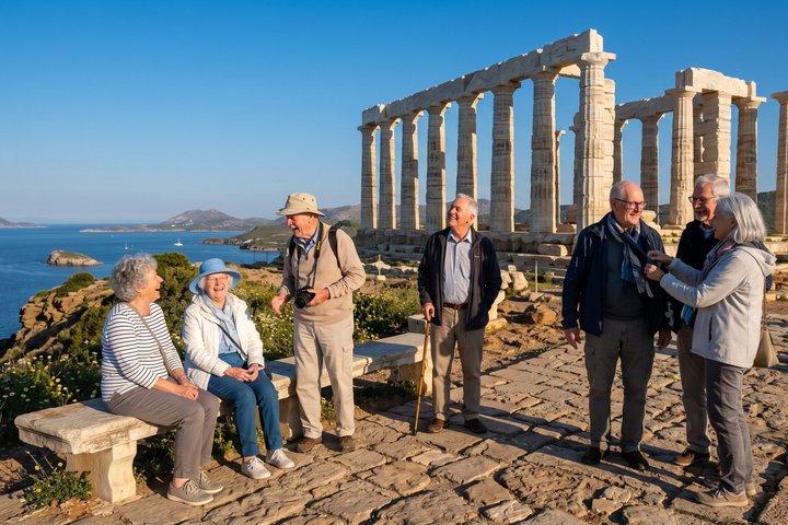 Visite historique privée d'Athènes au Cap Sounion