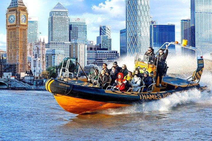 Excursions en bateau à moteur : Embankment OU Westminster Pier - 45 minutes