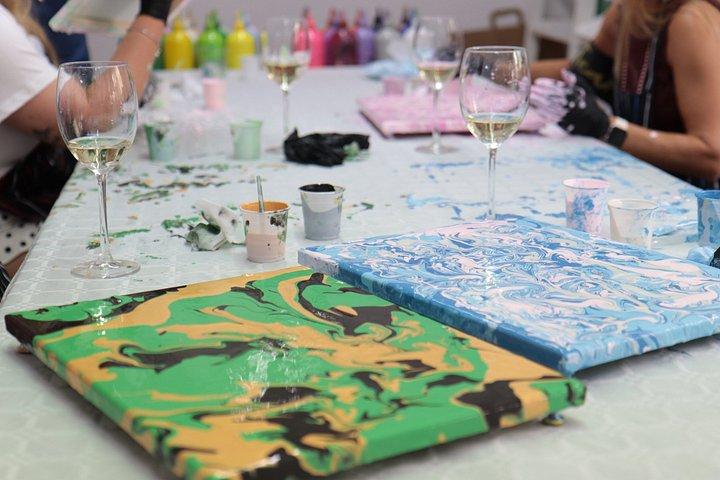 Alicante: Fluid Art-Therapy Workshop & Wine