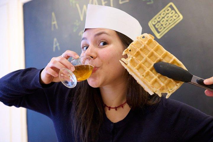 Workshop wafels maken met bierproeverij