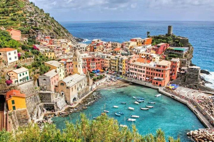 Cinque Terre båttur från Riomaggiore