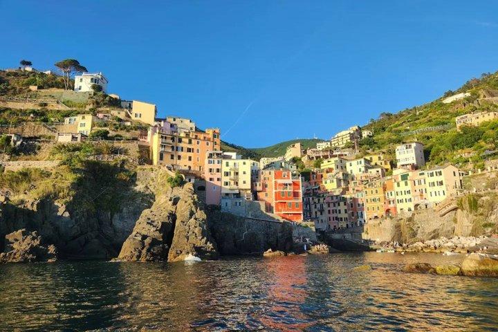 Cinque Terre båttur från Riomaggiore