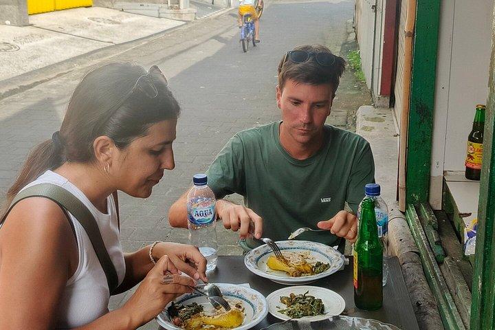Udflugt til Denpasar Walking Food
