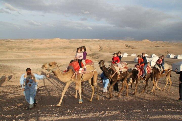 Marrakech Agafay Desert Live's vini Jr Luxury experience