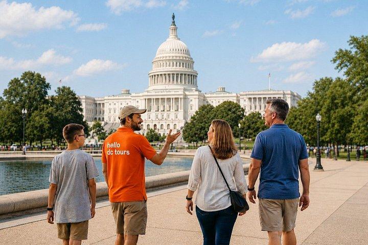Washington DC : Visite guidée facile des monuments par panier électronique