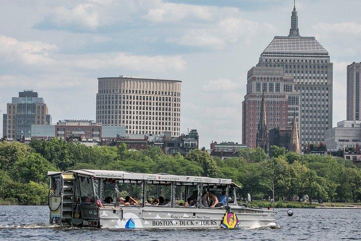 Boston Duck Boat Stadtrundfahrt mit Kreuzfahrt