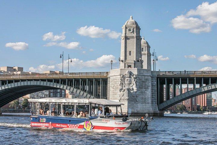 Boston Duck Boat Stadtrundfahrt mit Kreuzfahrt
