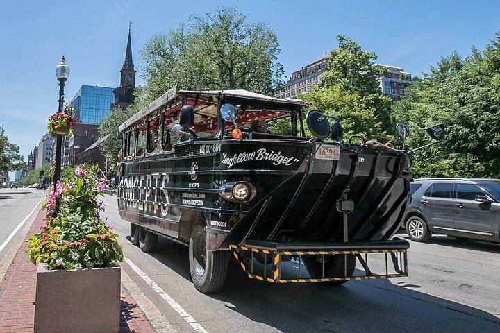 Boston Duck Boat Stadtrundfahrt mit Kreuzfahrt
