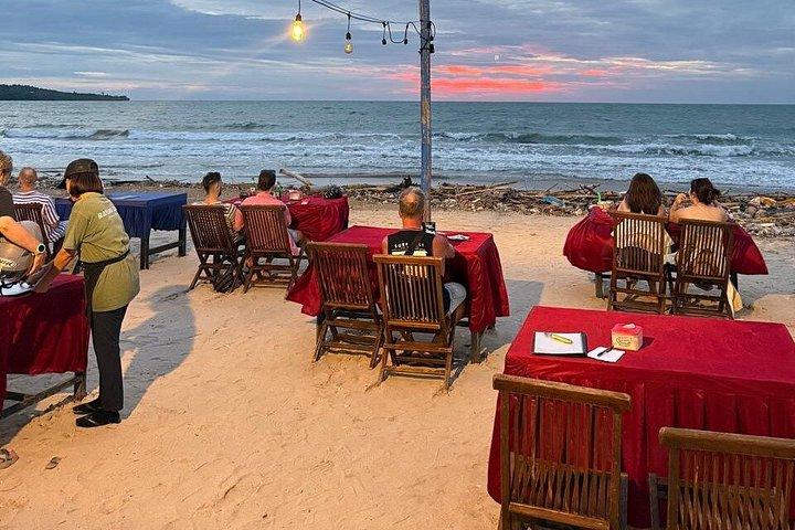 Jimbaran Sunset Beachfront Cena a base di pesce per 2