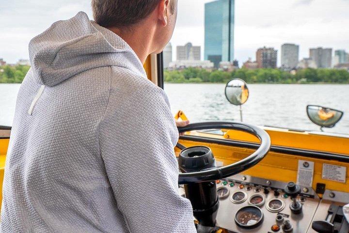 Boston Duck Boat Stadtrundfahrt mit Kreuzfahrt