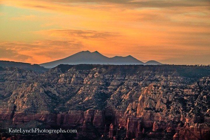 Sedona zonsondergang luchttour