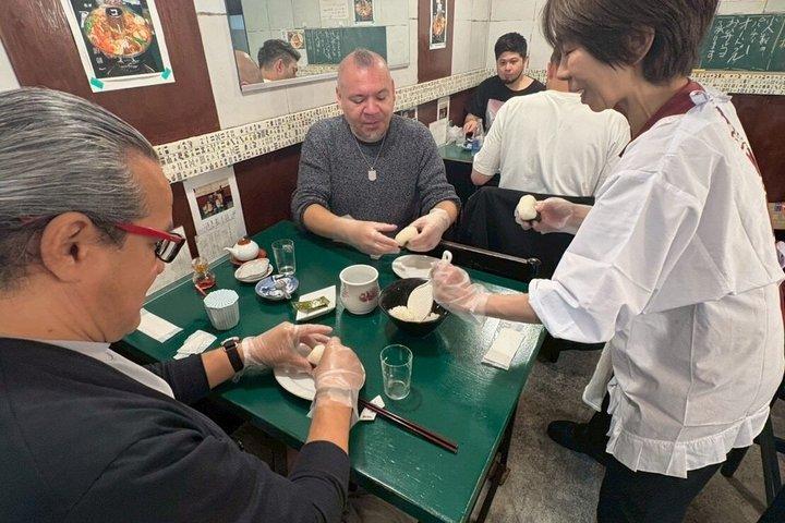Osaka Authentic Gyoza Making & Onigiri Experience