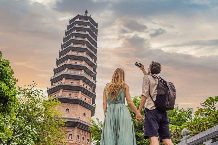 2 - Day Ninh Binh & Ha Long Bay med transfer, måltider, Guide