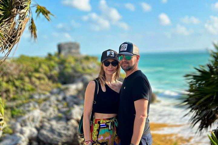 Hallf Day Tulum Ruines Tour, baignade Cenote et déjeuner mexicain
