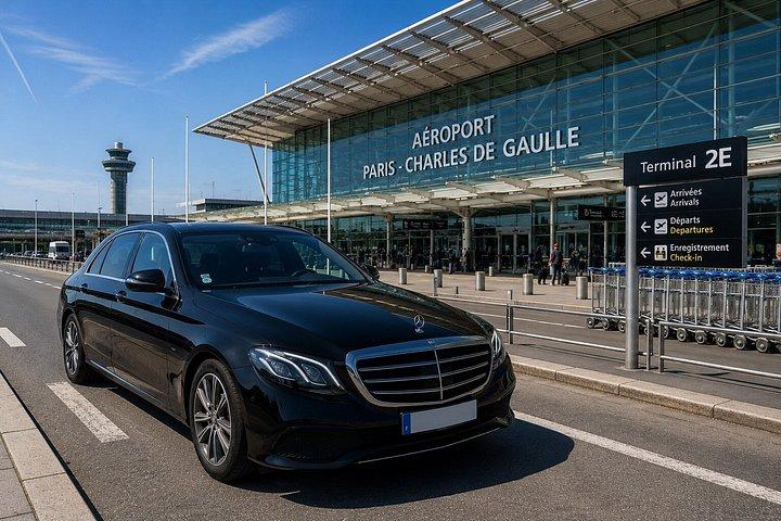 Privat transfer CDG Paris i minibuss