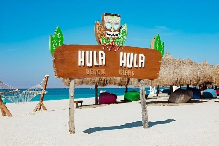 VIP Hula Hula Island Bådtur og snorkling fra Hurghada