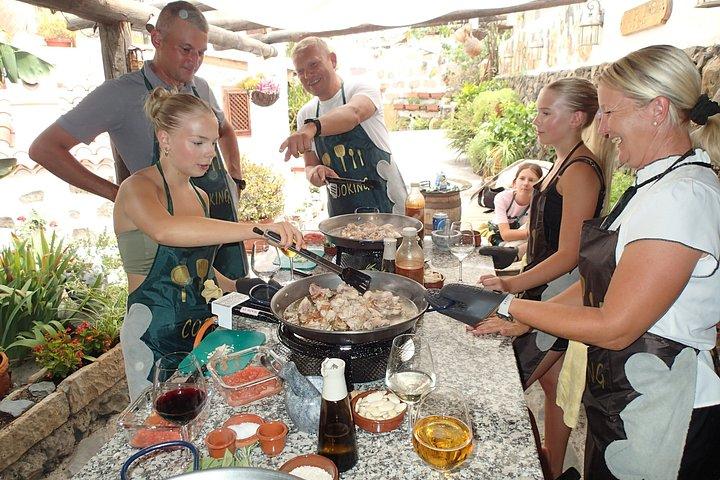古代テネリフェ村でカナリア料理教室