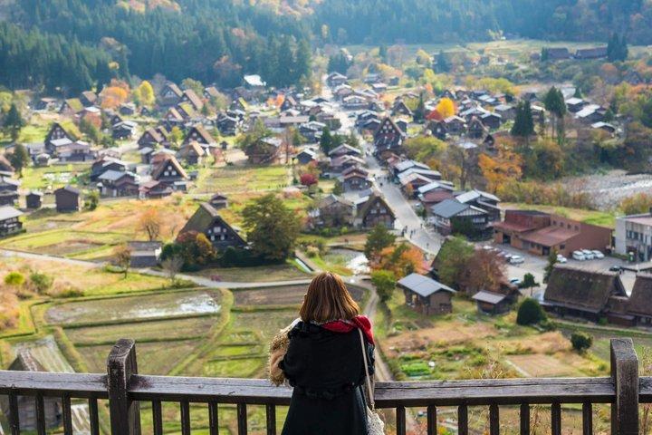 Shirakawago och Takayama Jinya UNESCO Heritage Tour från Nagoya