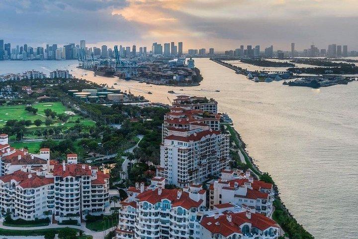 Sunset Miami Beach : Private Luxury 50 - Min. Flugtour