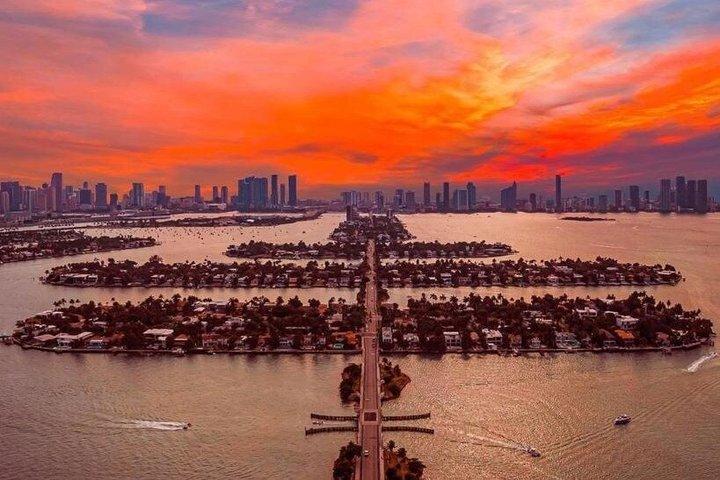Sunset Miami Beach Private Helicopter Tour