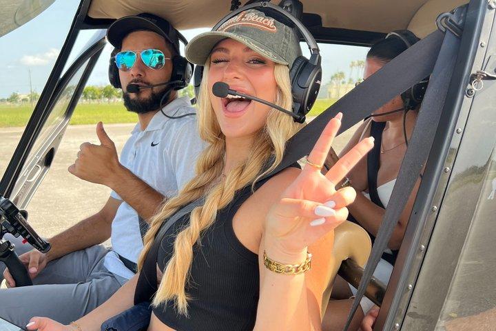 Miami Private helikopter tur for 3 passagerer