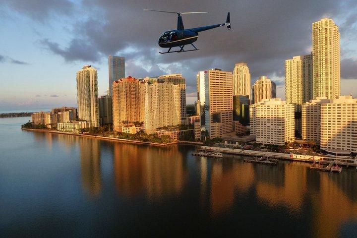 Sunset Miami Beach Visite privée en hélicoptère