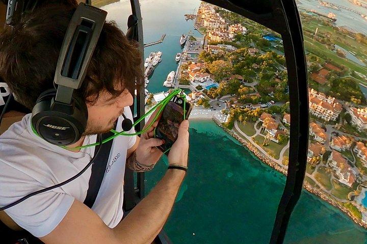 Sunset Miami Beach Private Helicopter Tour